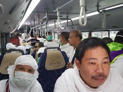 Jemaah Indonesia Mulai Bergerak Menuju Arafah