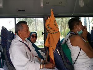 Berangkat ke Arafah, Jemaah Siap Ibadah dan Patuhi Jadwal Lontar Jumrah