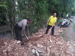 Polisi di Bekasi Geram, Bekas Proyek Galian Kabel Tak Dibenahi dan Ganggu Pengendara