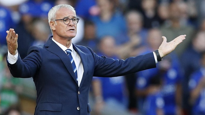 Britain Soccer Football - Liverpool v Leicester City - Premier League - Anfield - 10/9/16
Leicester City manager Claudio Ranieri 
Reuters / Darren Staples
Livepic
EDITORIAL USE ONLY. No use with unauthorized audio, video, data, fixture lists, club/league logos or 