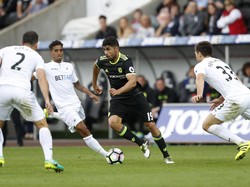 Costa Selamatkan Chelsea dari Kekalahan Atas Swansea