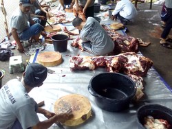 Masjid Al-Ihsan Kebayoran Baru Terima Sapi 420 Kg dari Pemprov DKI