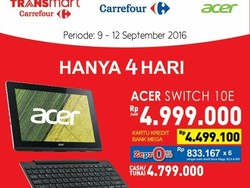 Hari Terakhir Promo Laptop Acer dan Lenovo di Transmart Carrefour