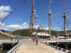 KRI Dewaruci Dibuka untuk Umum, Alternatif Tempat Berlibur Warga Lombok