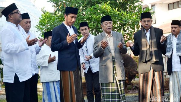 Presiden Jokowi Idul Adha di Serang