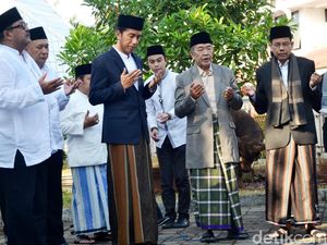 Presiden Jokowi Idul Adha di Serang
