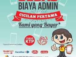 Gratis Cicilan Pertama Handphone dengan Megazip di Transmart Carrefour