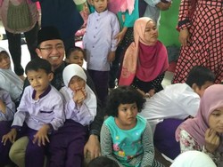 Rano Karno Temani Jokowi, Andika Hazrumy Temui Anak Berkebutuhan Khusus