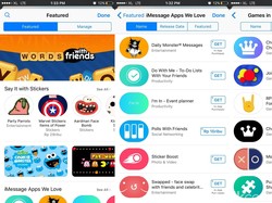 Berburu Game, Aplikasi & Stiker Seru di iMessage App Store
