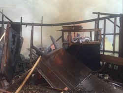 4 Rumah Bedeng di Pulogadung Terbakar