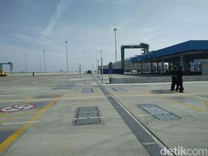 Ini Penampakan Terminal Peti Kemas New Priok yang Diresmikan Jokowi