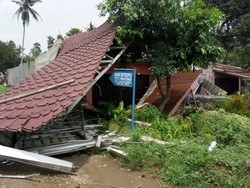 Puting Beliung Terjang Deliserdang, Puluhan Rumah Rusak dan Atap Beterbangan