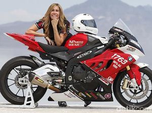 Ngebut Sampai 481 Km/Jam, Wanita Tercepat Ini Lolos dari Maut