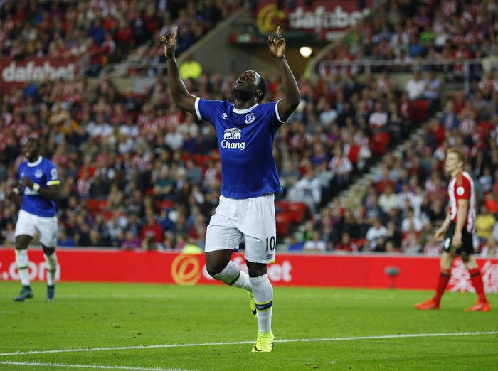 Hat-trick ke Gawang Sunderland, Lukaku Akhiri Puasa Gol untuk Everton