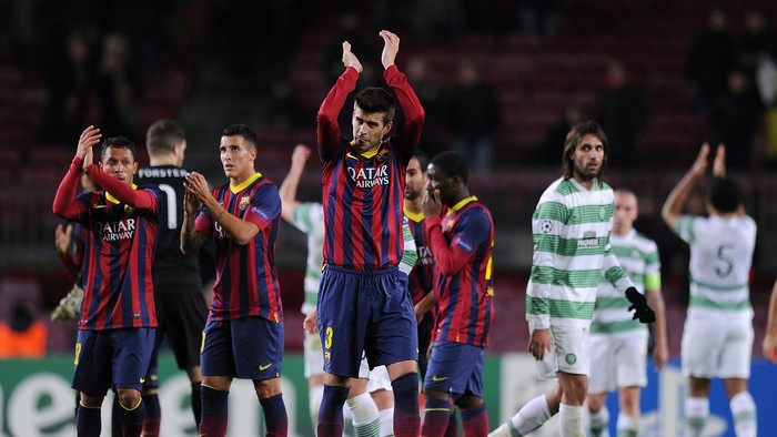 Barca yang Begitu Dominan atas Celtic