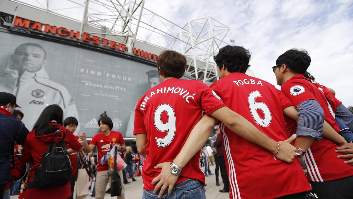Stadion Old Trafford markas MU (Foto: Action Images via Reuters / Carl Recine)
