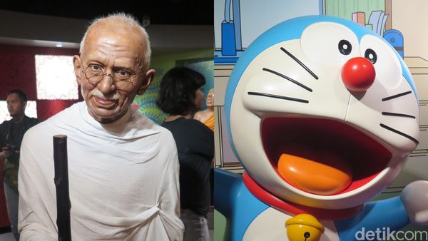 Mahatma Gandhi Sampai Doraemon di Madame Tussauds (2)