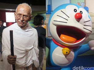Mahatma Gandhi Sampai Doraemon di Madame Tussauds (2)