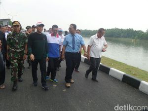 Menpora Tinjau Venue Dayung di Situ Cipule Karawang Menpora Tinjau Venue Dayung di Situ Cipule Karawang