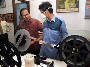 Rizal Ramli Kunjungi Kantor Sinematek