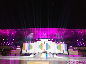 Malam Ini Ada Gladi Bersih Pembukaan PON, Setelah Itu GBLA Disterilkan Malam Ini Ada Gladi Bersih Pembukaan PON, Setelah Itu GBLA Disterilkan