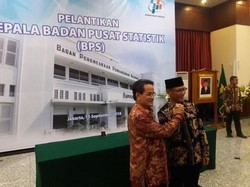 Kecuk Suharyanto Resmi Jadi Kepala BPS Gantikan Suryamin