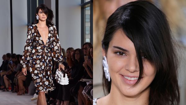 Kendall Jenner Sumringah di New York Fashion Week