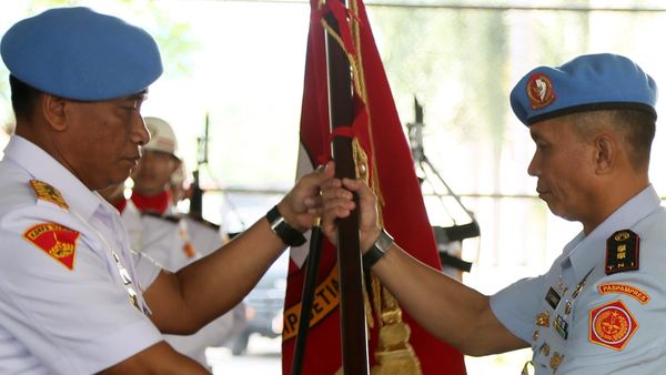 Pucuk Pimpinan Grup D Paspampres Berganti