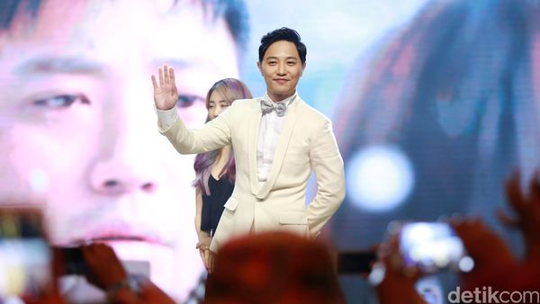 Ramahnya Jin Goo Sapa Penggemar di Indonesia