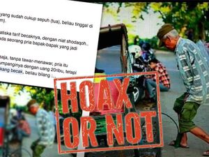 Kisah Haru Tukang Becak Gratisan di Malang yang Dihajikan Penumpang