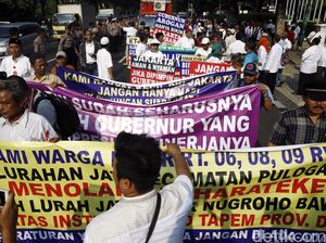 Forum RT RW Geruduk Balai Kota