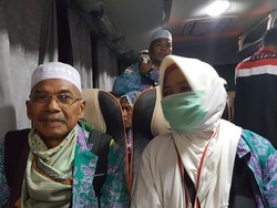 Jemaah Asal Banjarmasin, Rombongan Kloter Pertama yang Pulang ke Indonesia