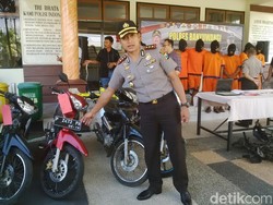 Sindikat Pencurian Motor di Pelabuhan Ketapang Digulung