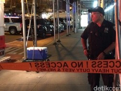 Polisi Buru Pria yang Terekam CCTV di Lokasi Ledakan Bom New York