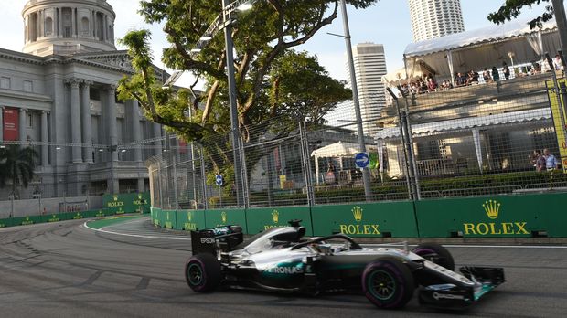 Kabut Asap Tak Hentikan F1 Singapura