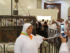 Jemaah Indonesia Niat Umrah Sambil Berwisata Sejarah di Hudaibiyah