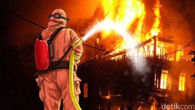 Berita Rumah di Penjaringan Jakut Terbakar, 5 Unit Damkar Dikerahkan Jumat 19 April 2024