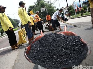 Anggaran Perbaikan Jalan di DKI Jakarta 2021 Sebesar Rp 30 Miliar