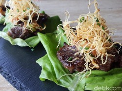 Resep Daging : Lettuce Wrap