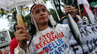 Demo Tolak Reklamasi Teluk Jakarta