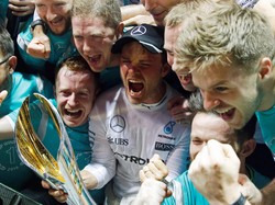 Catatan-Catatan Spesial Rosberg dalam Kemenangan di Marina Bay