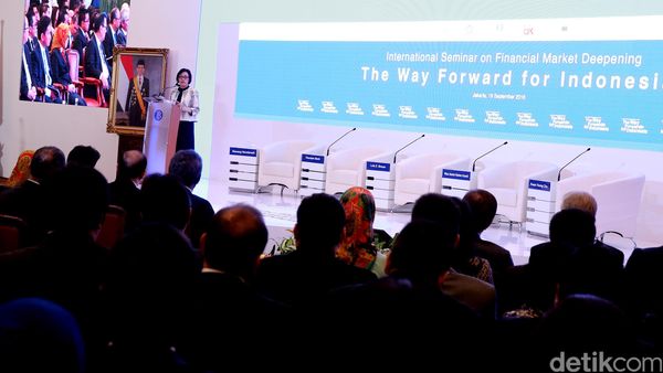 Sri Mulyani Hadiri Seminar Keuangan Internasional