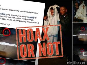 Heboh Begal Pura-pura Jadi Pocong Ditangkap Polisi, Benarkah?