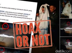 Heboh Begal Pura-pura Jadi Pocong Ditangkap Polisi, Benarkah?