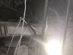 Polisi: Atap Ruang OD Avsec Terminal 3 Ultimate Bandara Soetta Runtuh