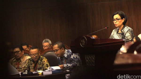 Sri Mulyani Hadiri Sidang Gugatan UU Tax Amnesty