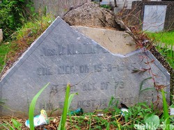 Misteri 7 Kuburan Berlambang Bintang David di TPU Petamburan