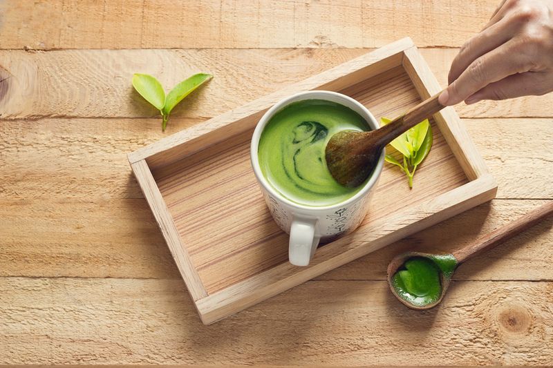 lip balm matcha