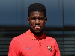 Umtiti Absen Lawan Atletico karena Cedera Lutut