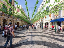 Bukan Eropa, Ini Alun-alun Menawan di Kota Tua Macau